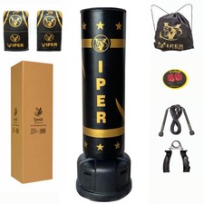 Viper Free Standing Boxing Punch Bag Set Extra Wide 6ft MMA Martial Arts Gym XL 