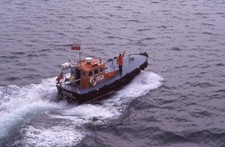 MALLARD PLYMOUTH PILOT BOAT - C1990 - 35MM SLIDE PHOTO - REF E23