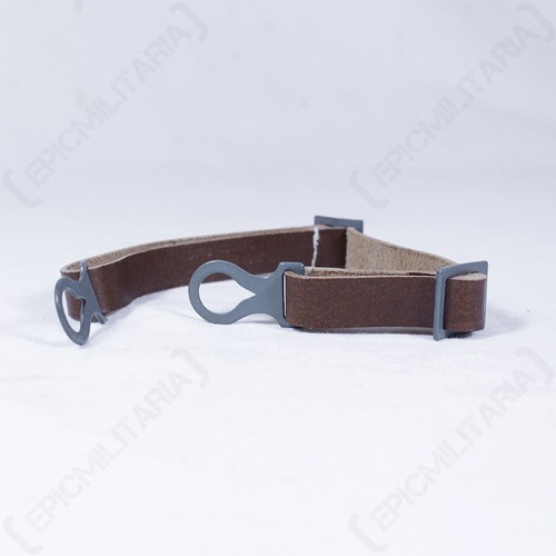 M16 leather helmet strap - m16,
