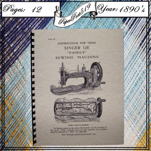 Singer 12k family sewing - singer,
