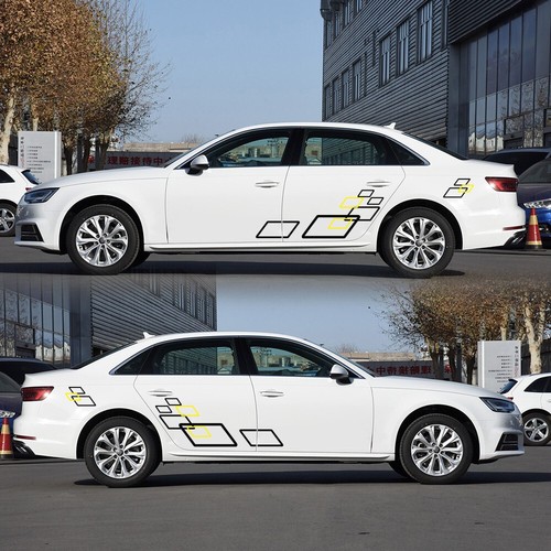 Vehicle stickers side door - stickers,