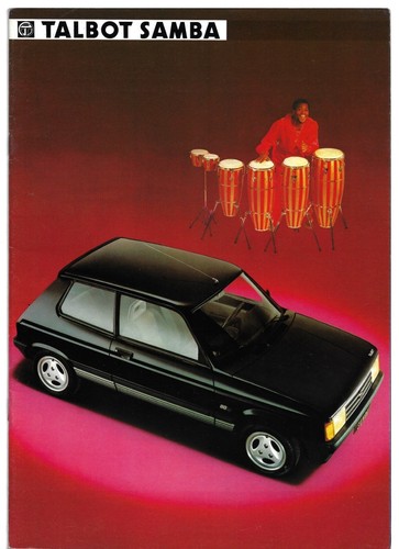Talbot samba 1984 french - talbot,