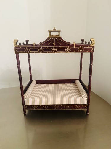 Chinese mahogany day bed jbm - mahogany,