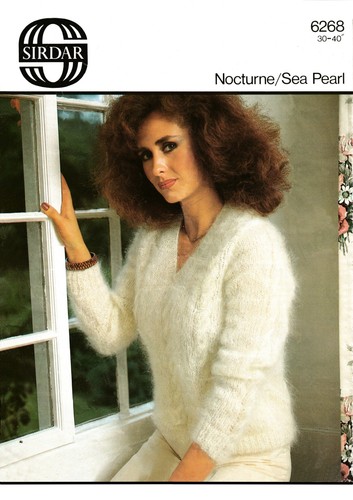Ladies sweater nocturne - ladies, mohair