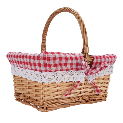 Wicker picnic basket - picnic,