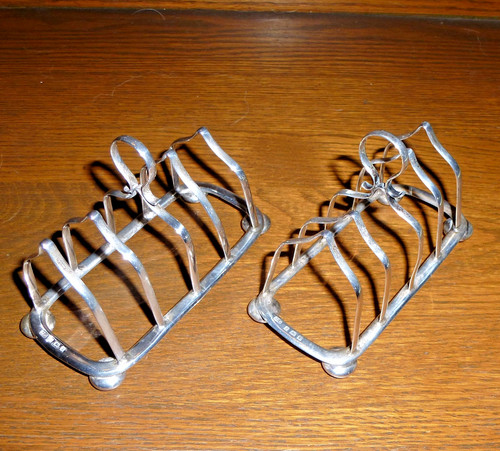 Antique pair solid silver - antique, of