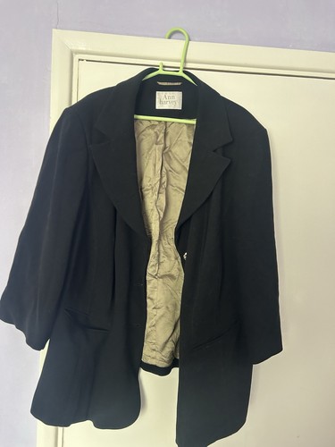 Woman black classic blazer - classic, by