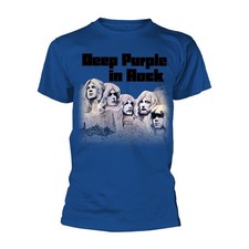 Deep Purple 'In Rock' Blue T shirt - NEW