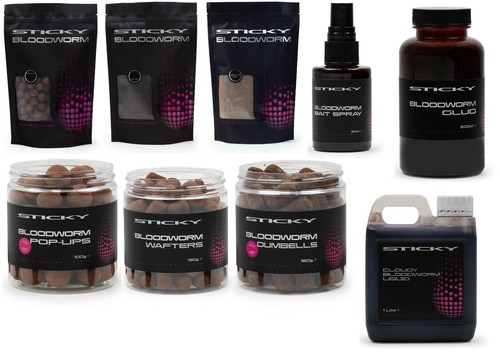 Sticky baits bloodworm boiles - bloodworm,