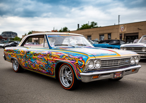 Chicano styl low rider custom - styl,