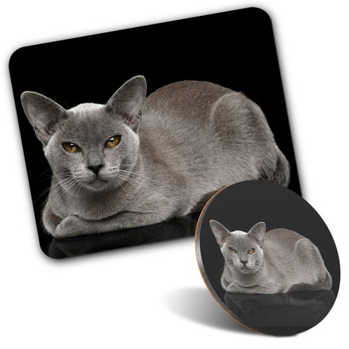 Mouse mat 1 round coaster - &,