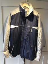 Men’s Quechua Ski Spirit Jacket, Large, VGC insulated Lined Blue / Grey 