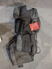 Husky 3-Bag 17-Pocket Black