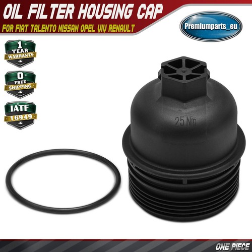 Oil filter housing - filter, cap