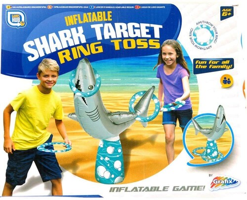 New inflatable shark - new, ring