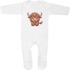 'Cute Highland Cow' Baby