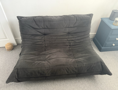 Ligne roset charcoal velvet - velvet, 2