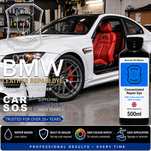 Bmw leather seat repair dye - seat,