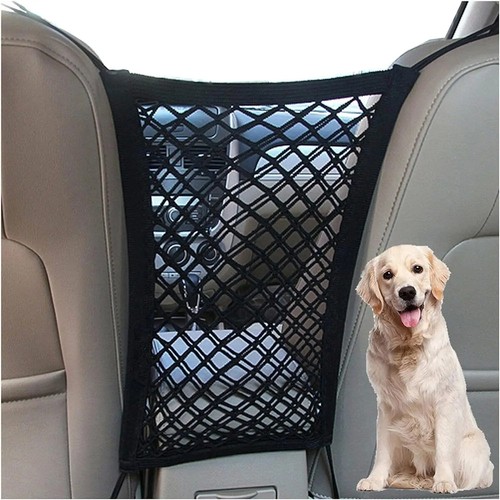 Pet car barrier - dog, mesh
