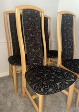 Skovby Danish Dining Chairs - High back - Set of 4 - Stunning Condition