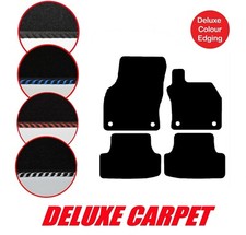 Tailored DELUXE Carpet Car Mats for Fits Seat Leon 2013+ Onwards MK3 Mats 4 pcs
