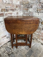 Antique Oak Drop Leaf