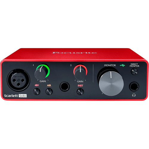 Focusrite scarlett solo usb - scarlett,