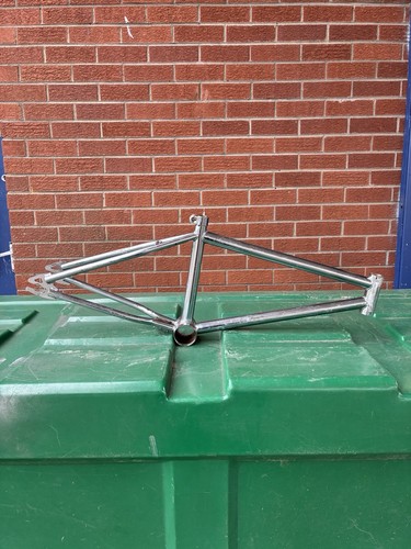 Old school 80s bmx frame - old,