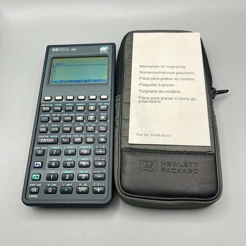 48g graphing calculator - hp,
