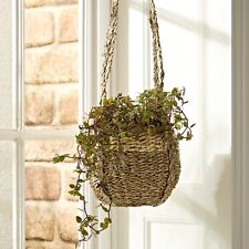 Seagrass Hanging Planter