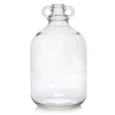 Demi John - 4.5 Litres (1 Gallon) - 2 Handle - Clear Glass