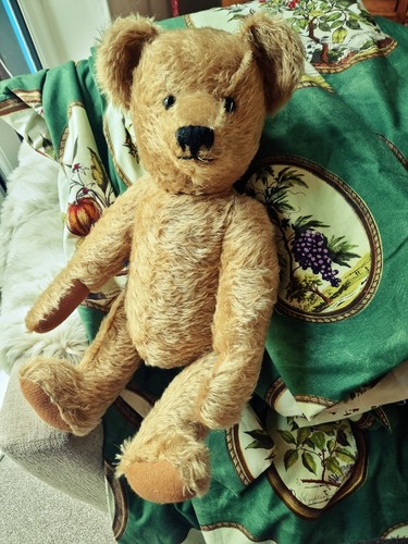 Mohair bear growler - mohair, 1950s