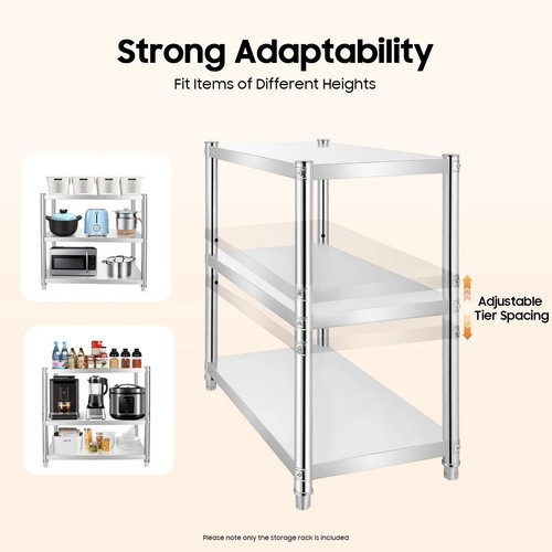 Stainless steel work table - steel,