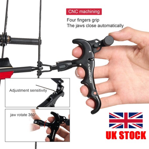 Archery finger release - archery,