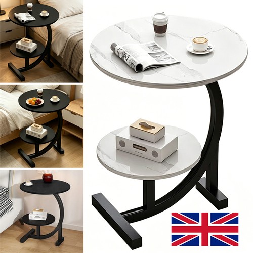 Tier side table - c, shaped