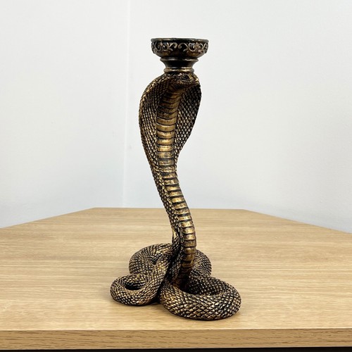 Snake candle stick holder - snake,