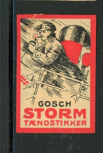 Gosch storm taendstikker - storm,