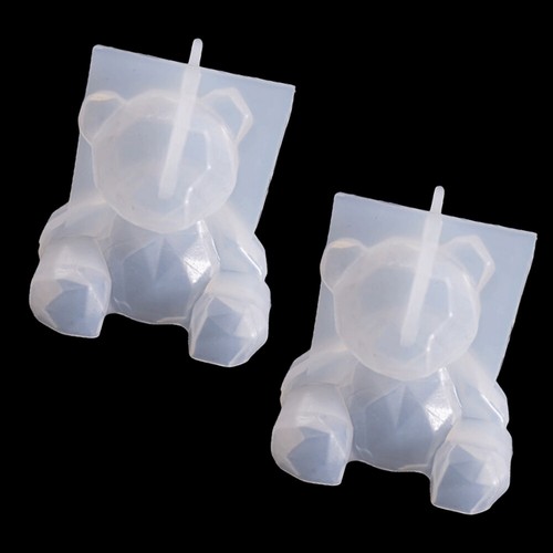 2pc teddy bear silicone - teddy,