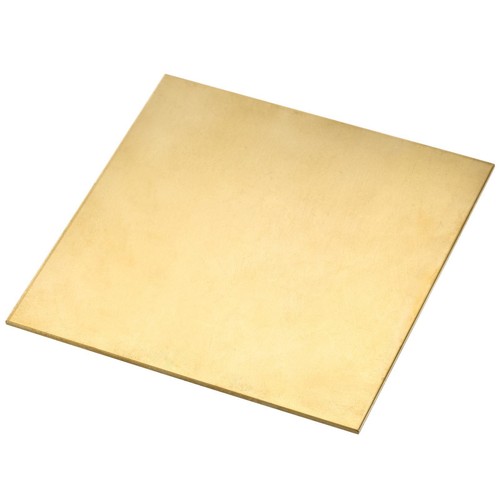 Brass square sheet metal - square,