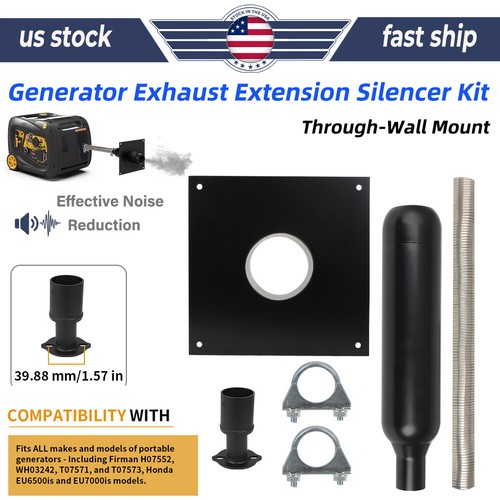 Generator exhaust extension - generator,