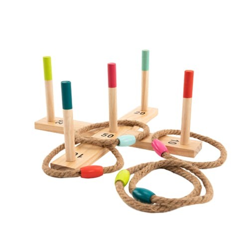 Ring toss garden - game,