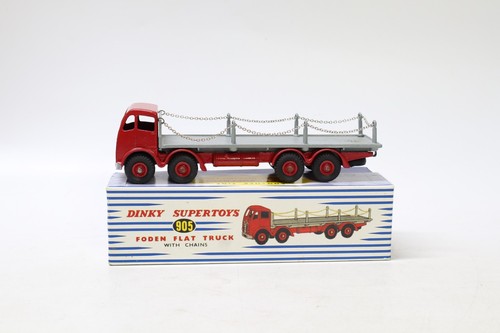 Dinky supertoys 905 flat - supertoys, bed