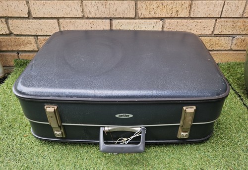 Vintage antler hard shell dark - vintage,
