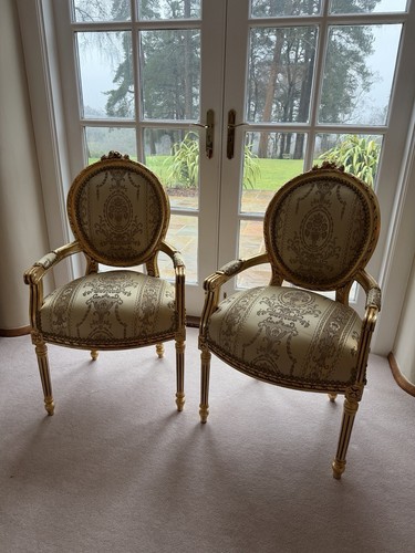 Pair louis xvi - of, gilt