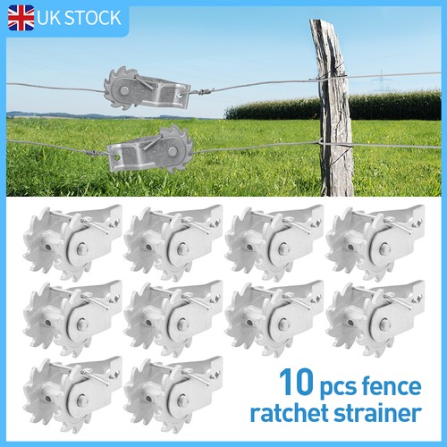 Fence ratchet strainers - fence,
