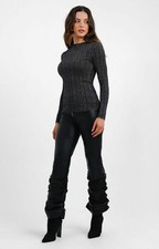 Urbancode Womens Black Leather