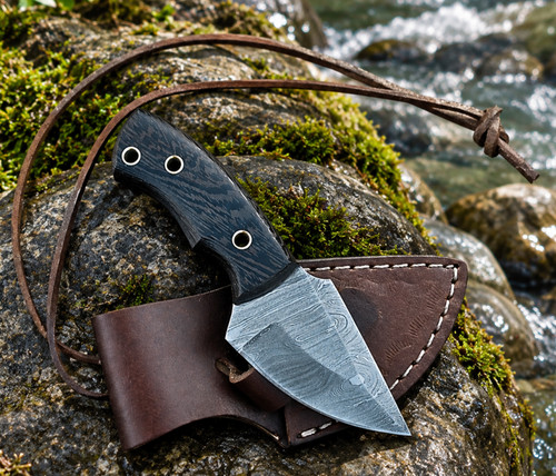 Handmade small damascus - in,