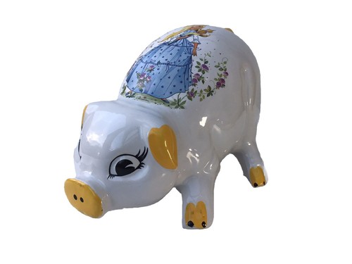Maryleigh pottery piggy bank - pottery,