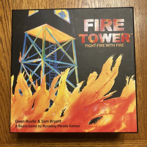 Fire tower board game - fire,
