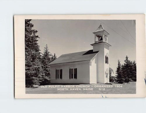 Postcard old pulpit - old,